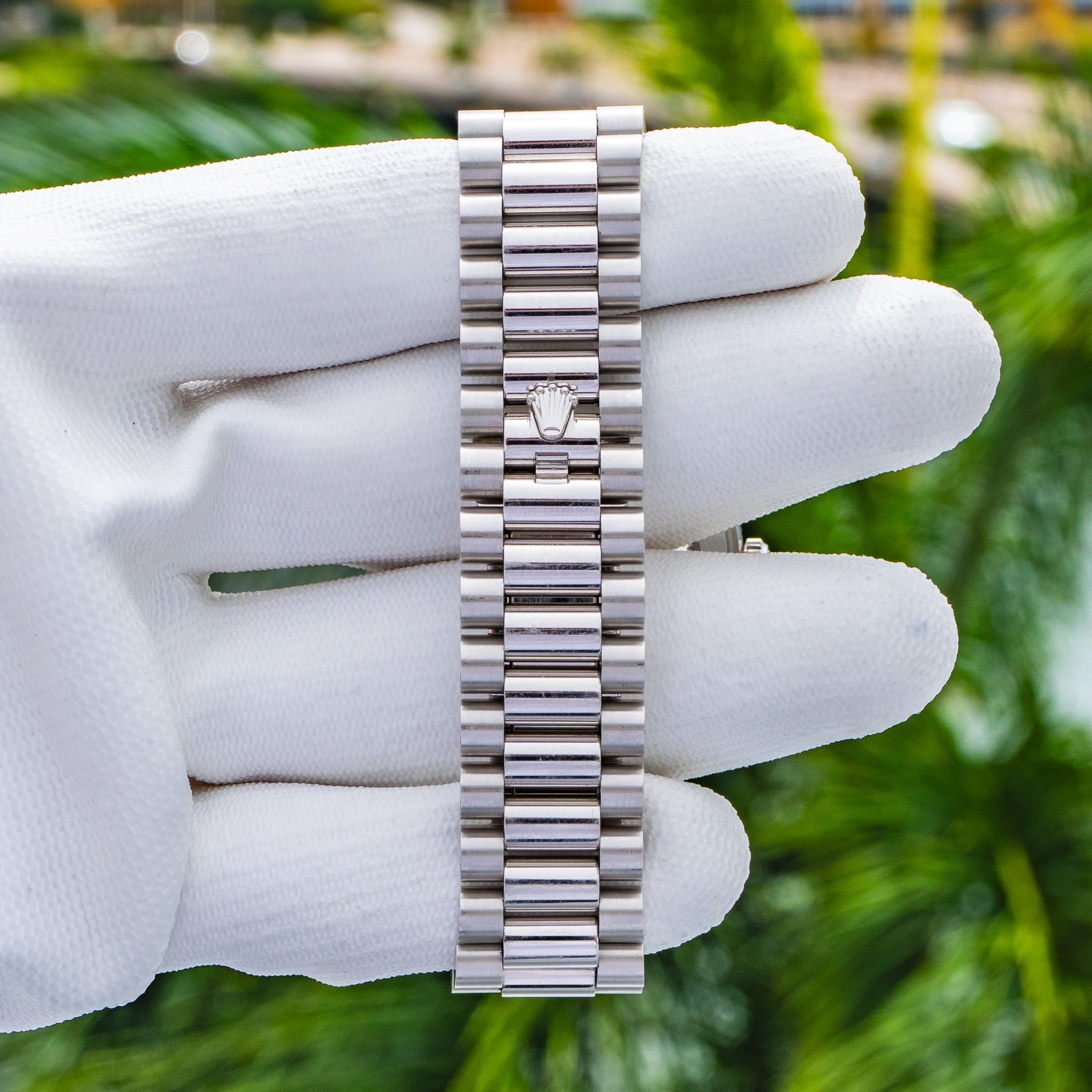 2018 Rolex 228206 Day-Date Platinum Ice Blue Dial 40mm - Image 8