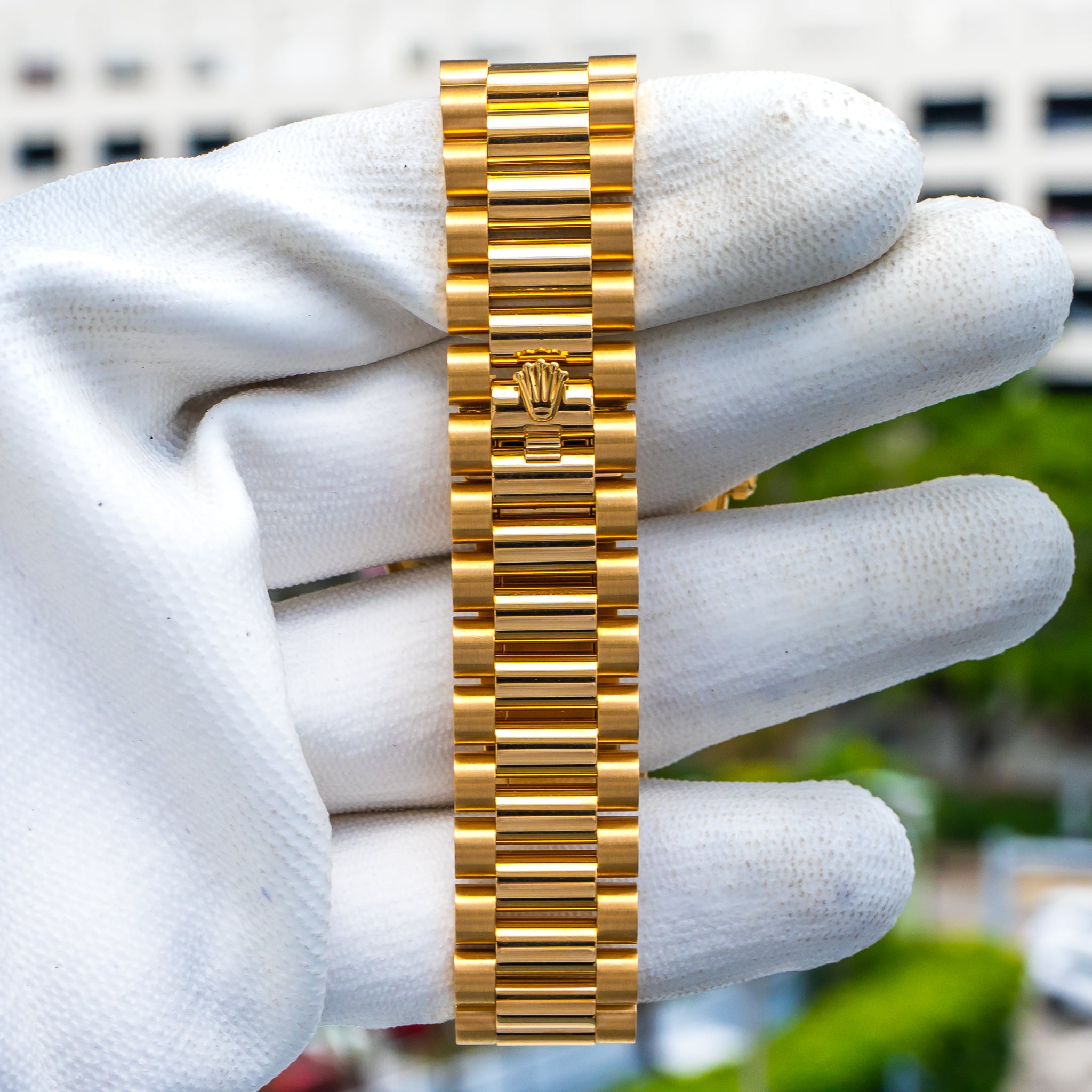 2023 Rolex Day-Date 128238 "Puzzle" Yellow Gold 36mm - Image 9