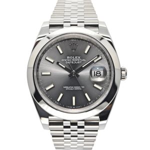 Rolex Datejust 41 41mm 126300-0008 Slate Index Dial