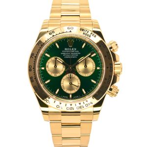 Rolex Cosmograph Daytona 40mm 126508-0008 Bright Green & Golden Dial