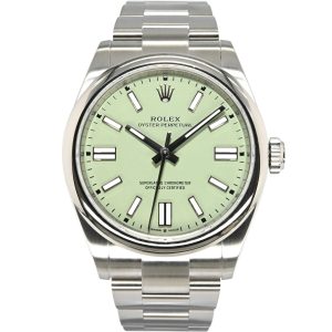 Rolex Oyster Perpetual 41 41mm 134300-0006 Pistachio Dial