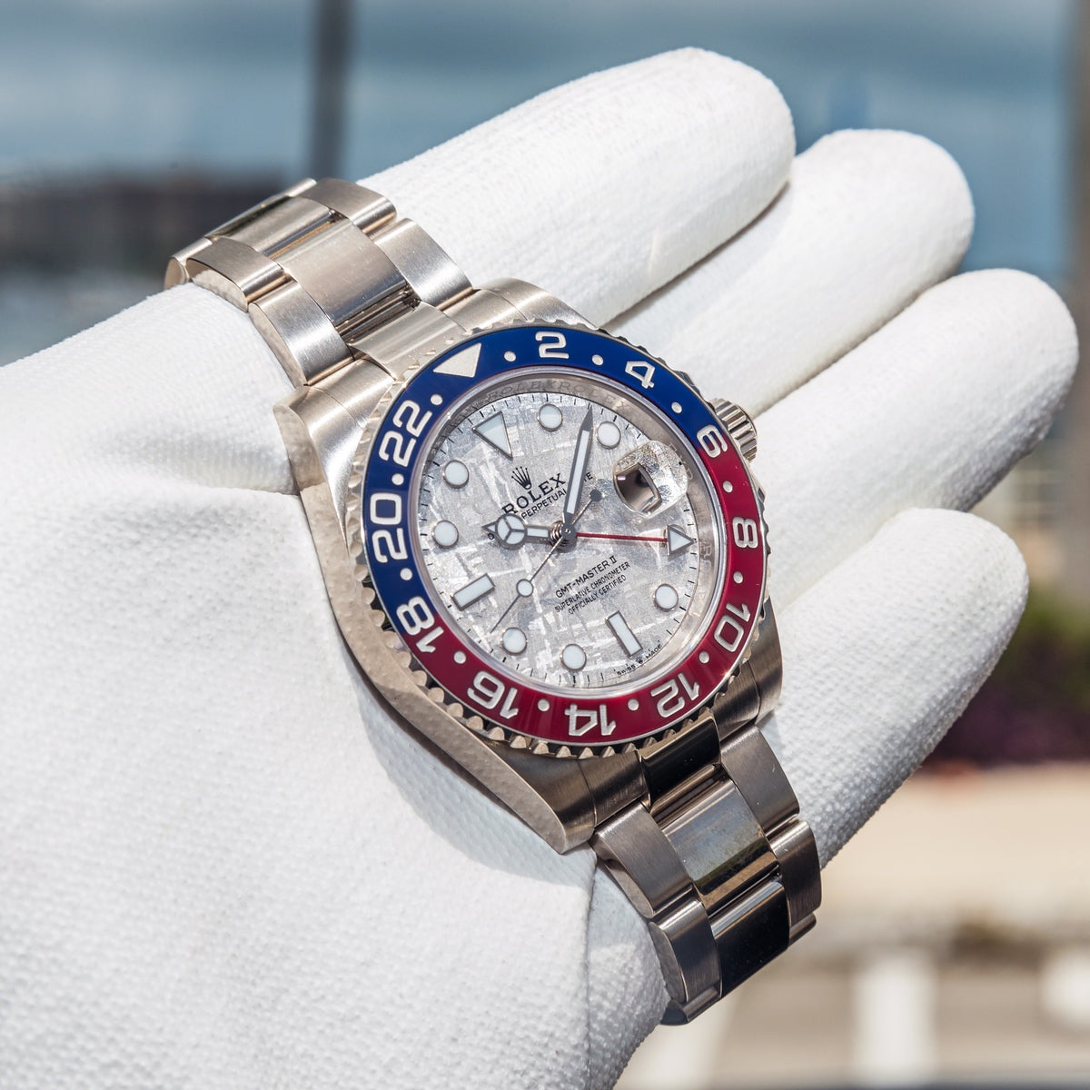 Rolex 2022 GMT-Master II 126719BLRO Meteorite Dial - Image 2