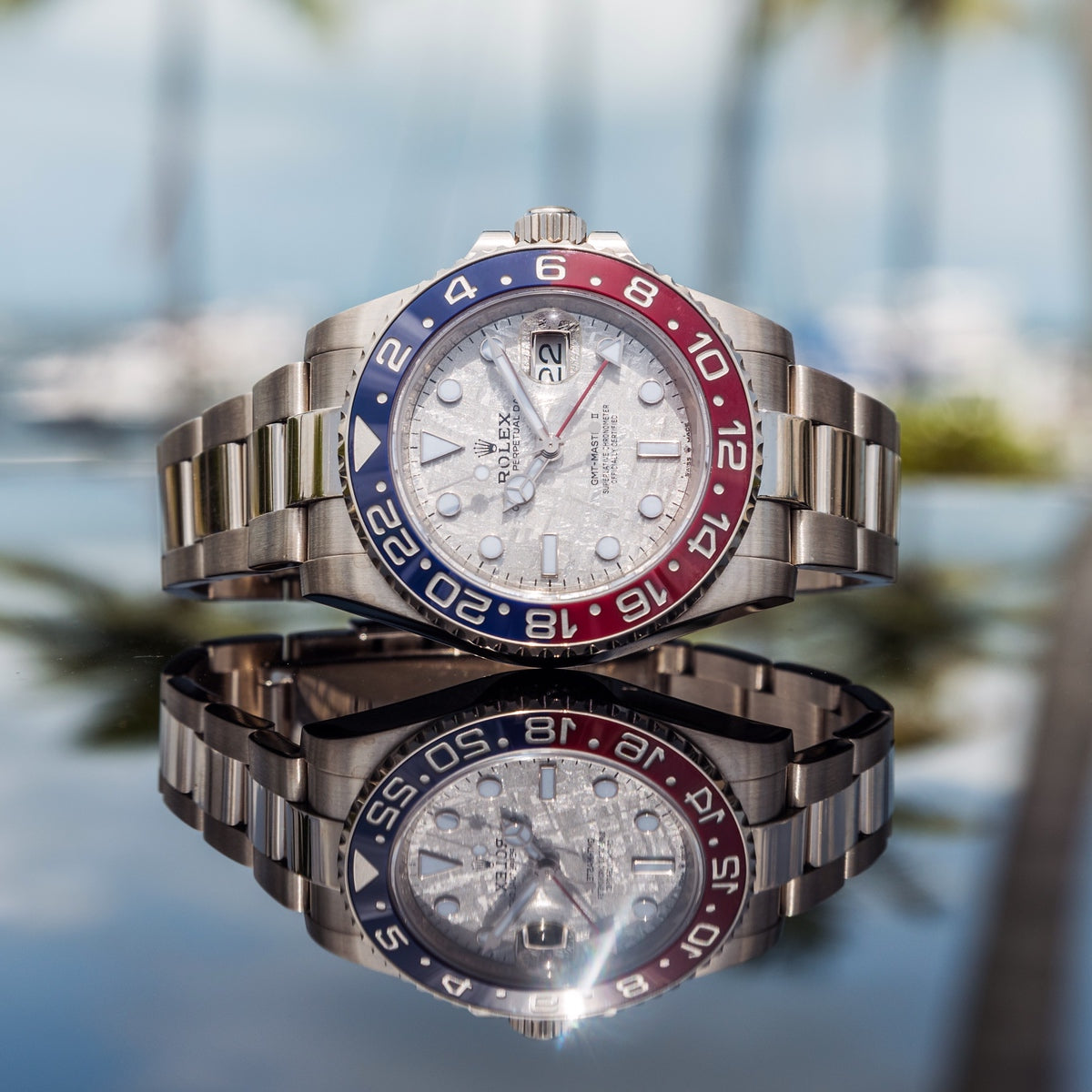 Rolex 2022 GMT-Master II 126719BLRO Meteorite Dial - Image 3