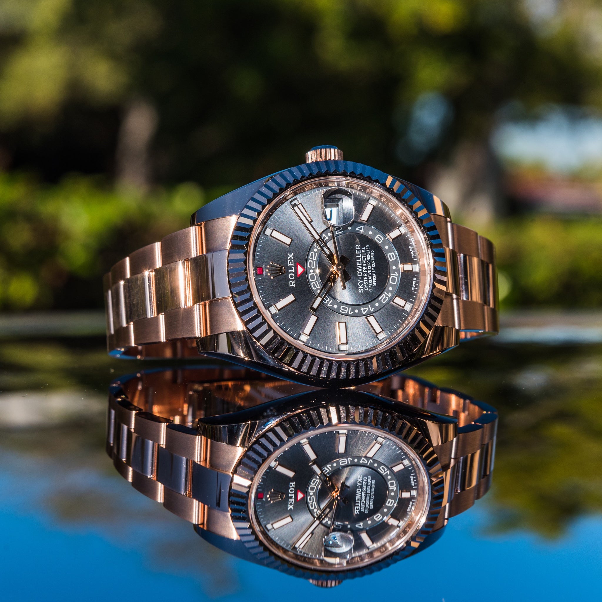 Rolex 2023 Sky-Dweller 42mm 326935 Rhodium Dial