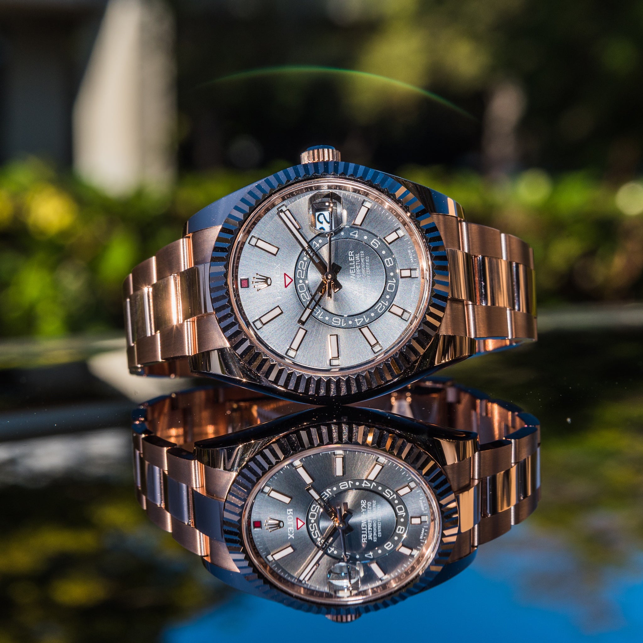 Rolex 2023 Sky-Dweller 42mm 326935 Rhodium Dial - Image 4