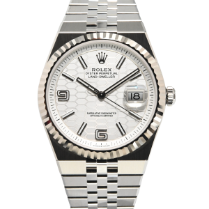 Rolex Land-Dweller 36 36mm 127234-0001 Intense White Dial with Honeycomb Motif