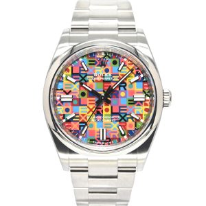 Rolex Oyster Perpetual 36 36mm 126000-0016 Multicoloured Jubilee Motif Dial