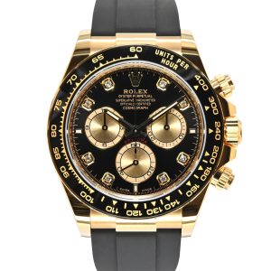 Rolex Cosmograph Daytona 40mm 126518LN-0006 Bright Black & Golden with Diamonds