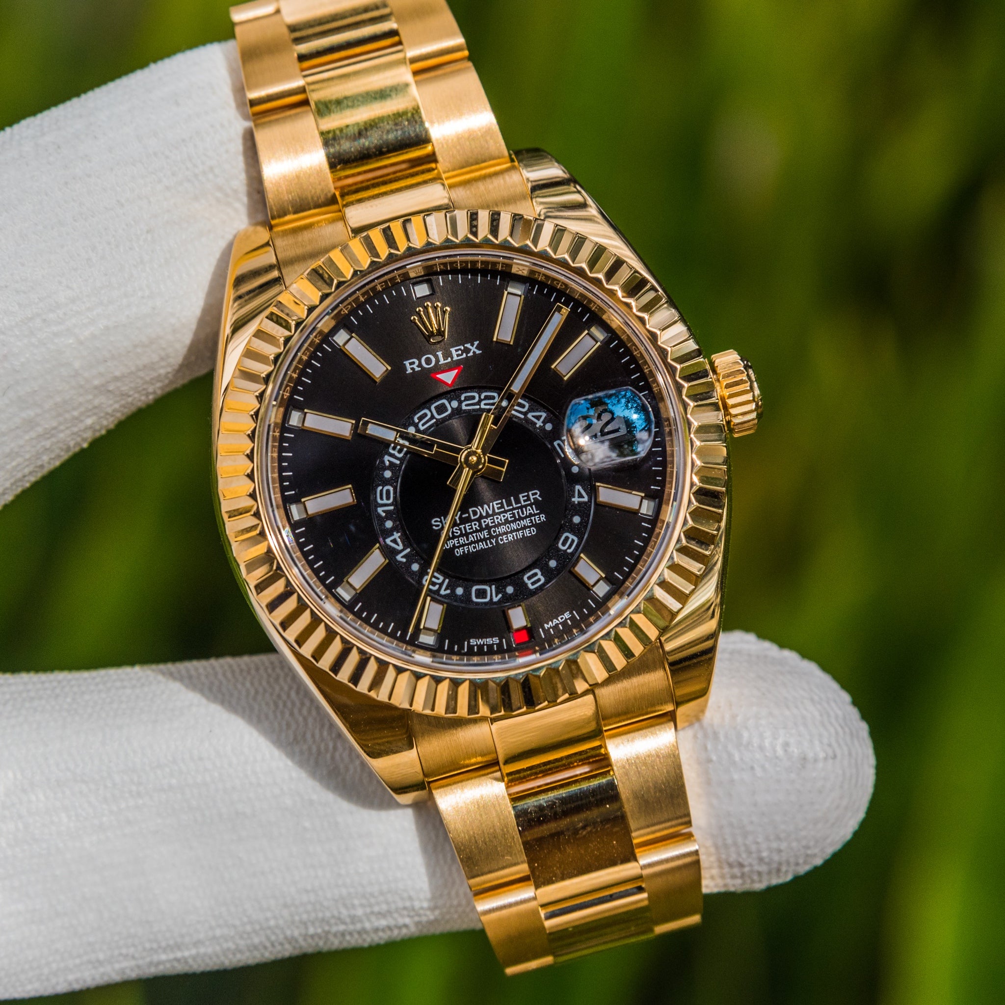 Rolex 2023 Sky-Dweller 42mm 326938 Black Dial - Image 4