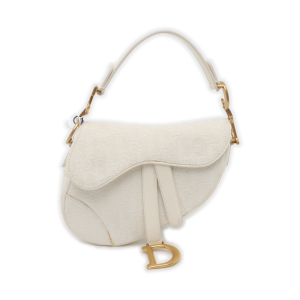 Saddle Mini Canvas White