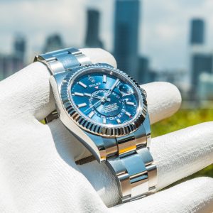 Rolex 2022 Sky-Dweller 326934 Blue Dial on Oyster