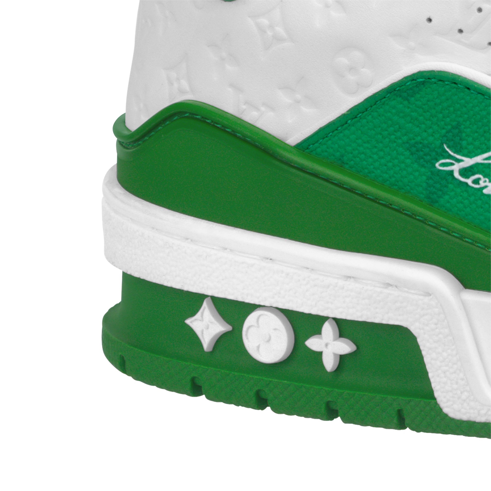 Louis Vuitton LV Trainer '54' White Green Sneaker - Image 5
