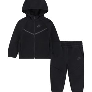 Nike Kids NSW Tech Fleece Black Tracksuit