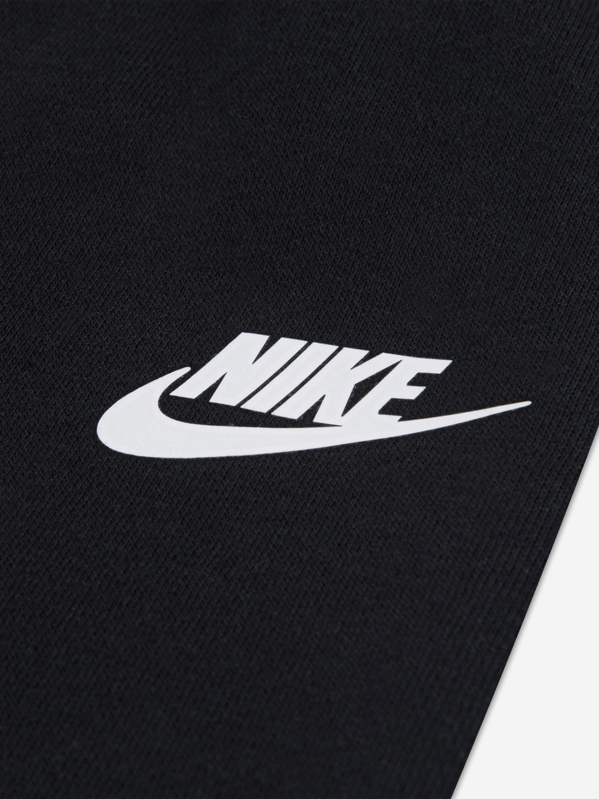 Nike Boys NSW Fleece Black Tracksuit - 图片 4