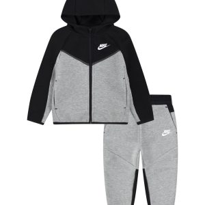 Nike Kids NSW Tech Fleece Grey Tracksuit