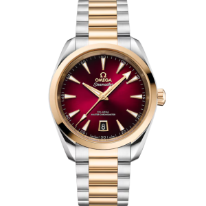 OMEGA Seamaster Aqua Terra 150m, 38mm with Red Dial