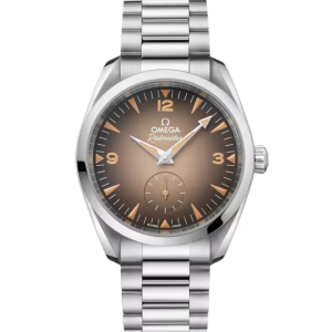 OMEGA Seamaster Railmaster, 38mm with Brown Dial
