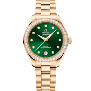 OMEGA Seamaster Aqua Terra 150m, 30mm with Yellow Gold Bracelet
