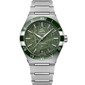 OMEGA Constellation, 41mm with Green Meteorite Dial