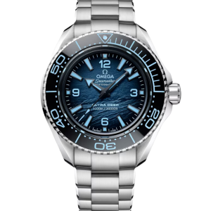 OMEGA Seamaster Planet Ocean 600m, 45.5mm with Summer Blue Wave Dial