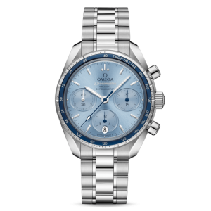 OMEGA Speedmaster 38 Co-Axial Chronometer Chronograph 38mm with Blue Dial