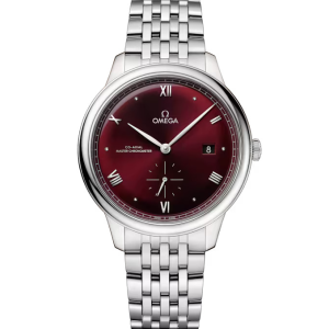OMEGA De Ville Prestige, 41mm with Burgundy Dial