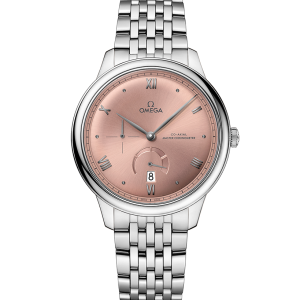 OMEGA De Ville Prestige Co-Axial Master Chronometer Power Reserve, 41mm with Salmon Dial