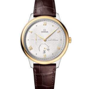 OMEGA De Ville Prestige, 41mm with Brown Leather Strap