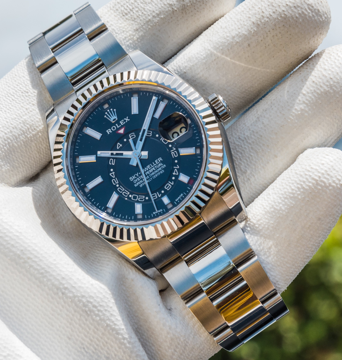 Rolex 2022 Sky-Dweller 326934 Black Dial - Image 3
