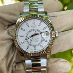 Rolex 2022 Sky-Dweller 326934 White Dial