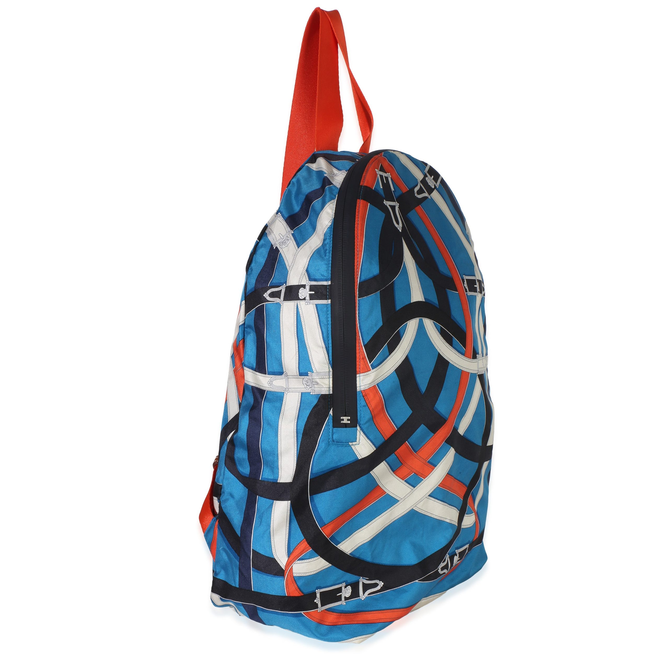 Bleu Zanibar Multicolor Cavalcadour Airsilk Backpack - 图片 3