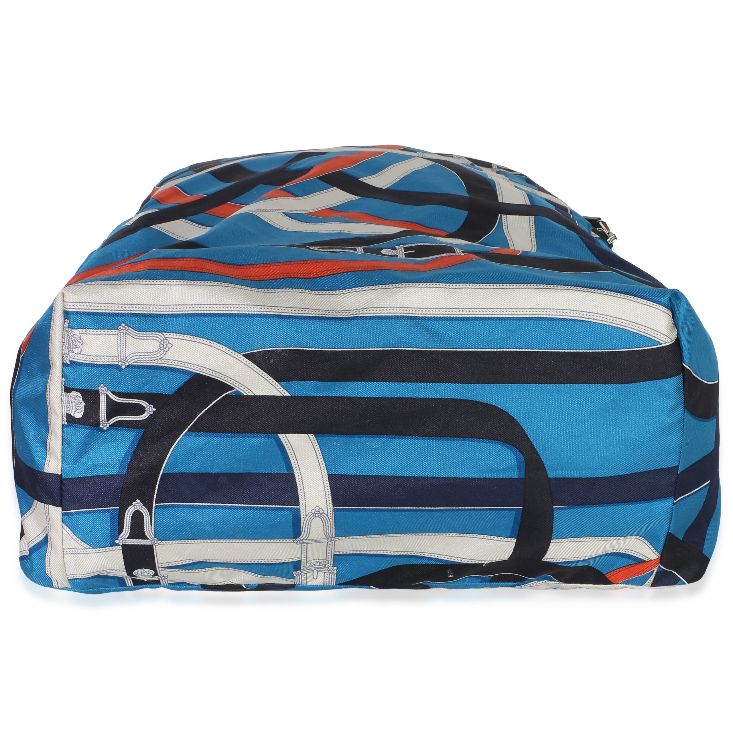 Bleu Zanibar Multicolor Cavalcadour Airsilk Backpack - 图片 5