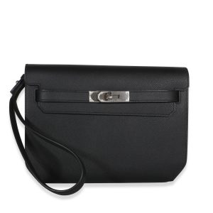 Black Epsom Kelly Depeches 25 PHW