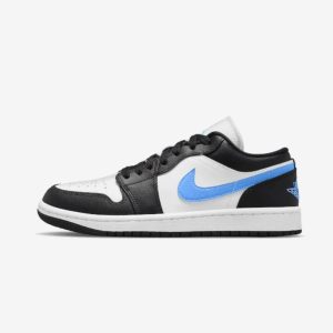 Air Jordan 1 Low Black University Blue White