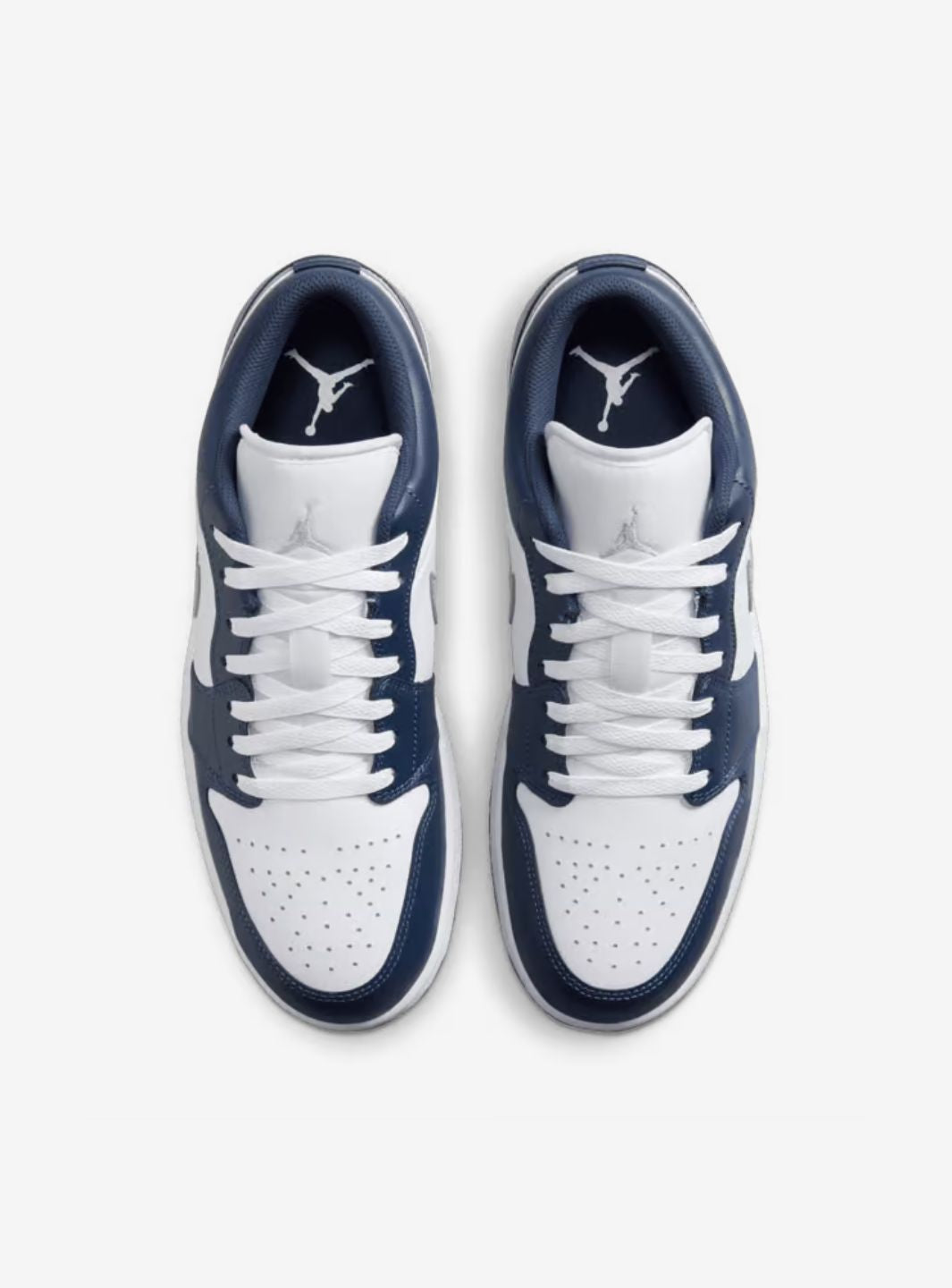 Air Jordan 1 Low Midnight Navy Wolf Grey - 图片 4