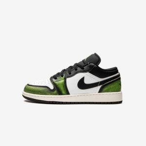 Air Jordan 1 Low Wear Away Electric Green (GS)