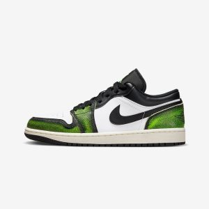 Air Jordan 1 Low Wear Away Electric Green