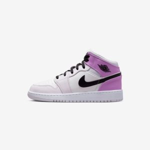 Air Jordan 1 Mid Barely Grape (PS)