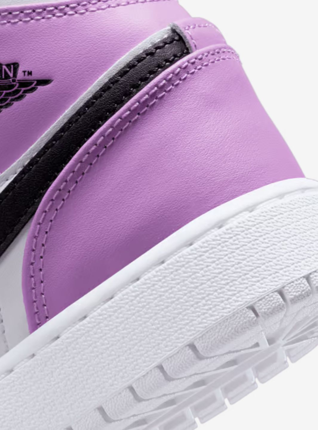 Air Jordan 1 Mid Barely Grape (PS) - Image 5