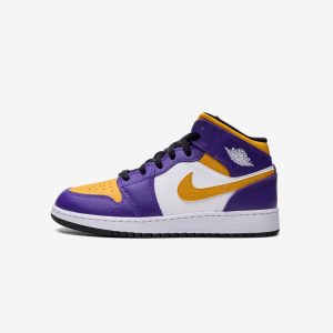 Air Jordan 1 Mid Lakers (2022) (GS)