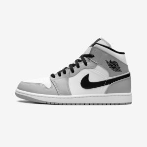 Air Jordan 1 Mid Light Smoke Grey