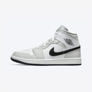 Air Jordan 1 Mid Light Smoke Grey