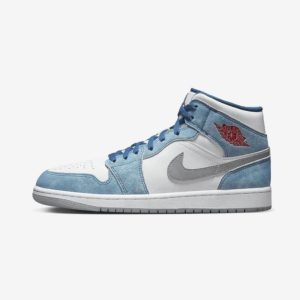Air Jordan 1 Mid SE French Blue Light Steel