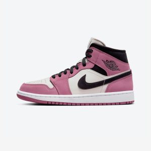 Air Jordan 1 Mid SE Light Mulberry (W)
