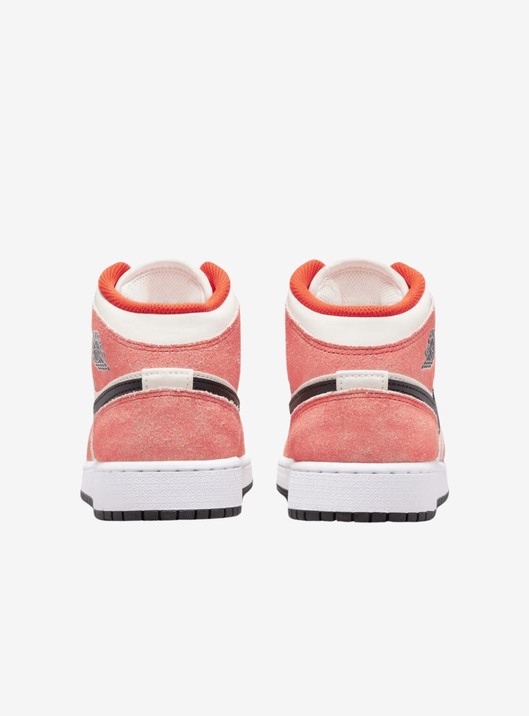 Air Jordan 1 Mid SE Orange Suede - Image 3