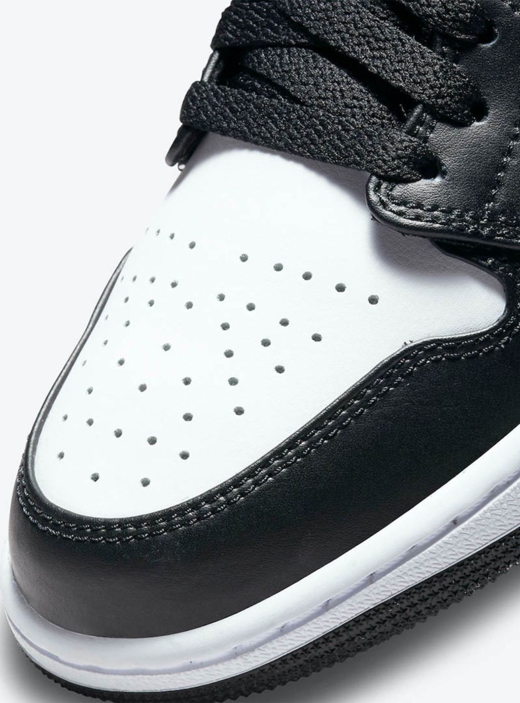 Air Jordan 1 Mid White Pollen Black - Image 3