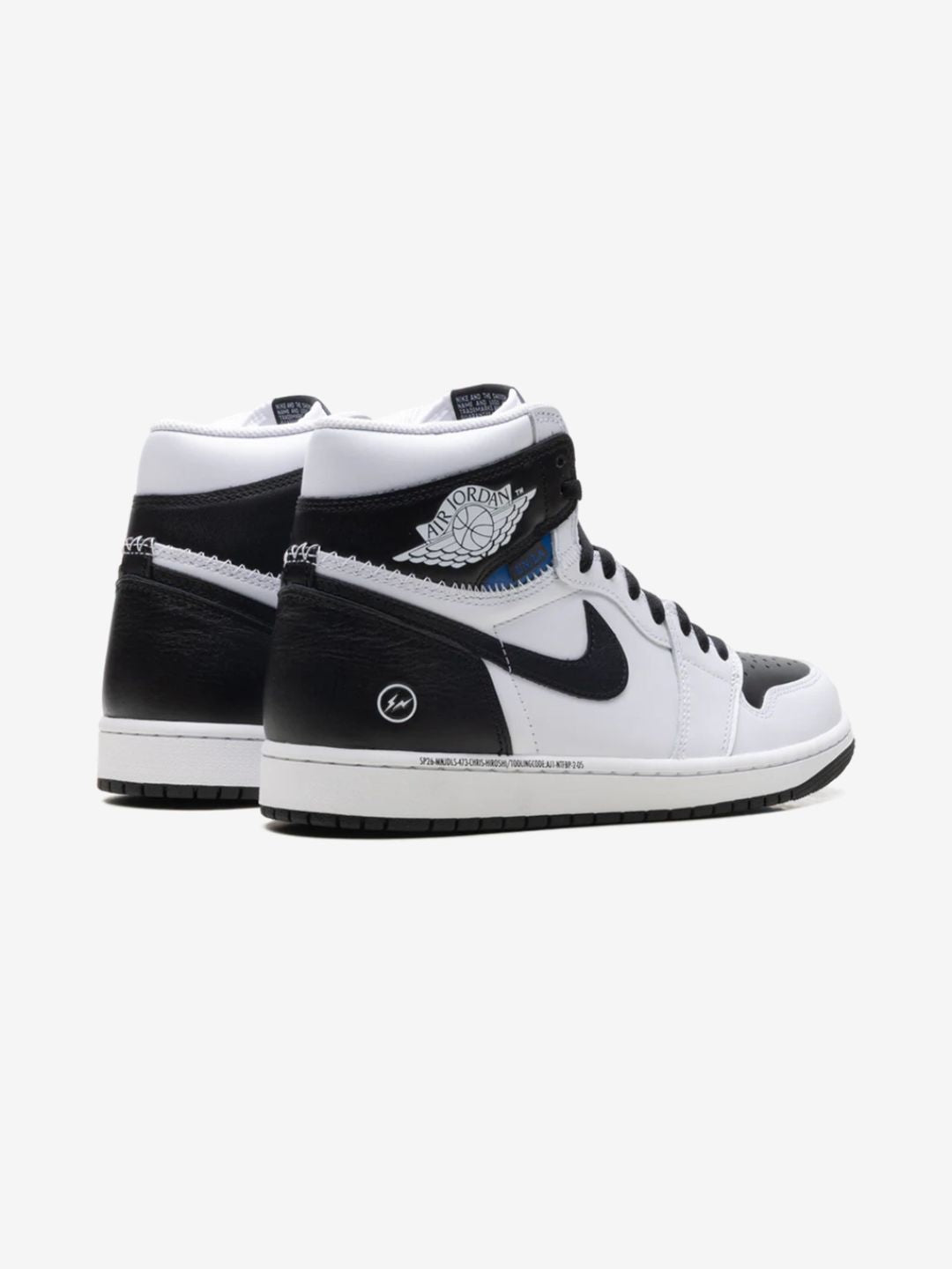 Air Jordan 1 Retro High OG SP Fragment x Union LA White Black - Image 3