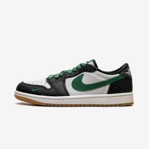 Air Jordan 1 Retro Low OG Phantom Pine Green
