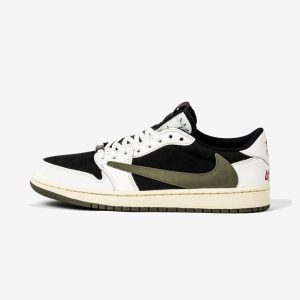 Air Jordan 1 Retro Low OG SP Travis Scott Olive (Friends and Family)