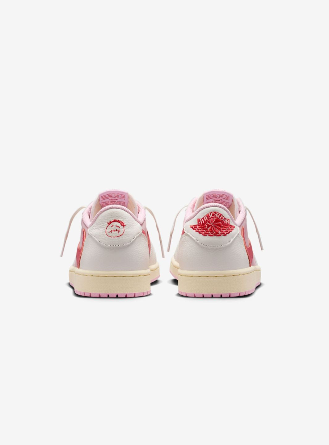 Air Jordan 1 Retro Low OG SP Travis Scott Sail Tropical Pink - 图片 3